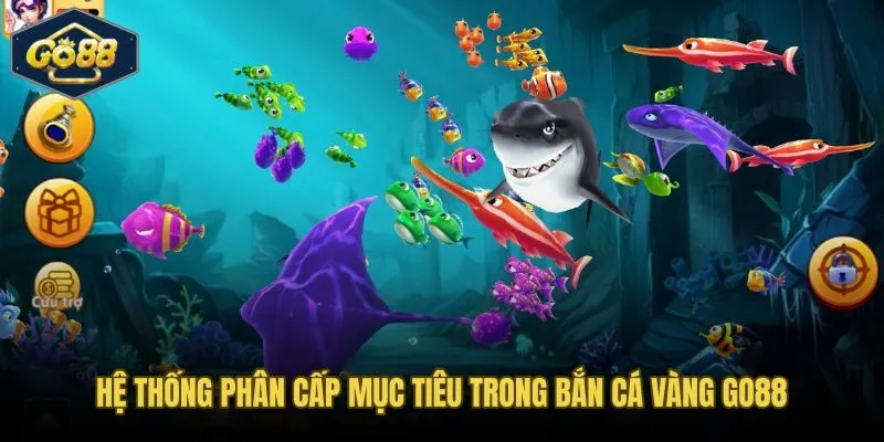 Phân cấp mục tiêu bắn cá vàng ăn xu nhanh theo giá trị và quỹ đạo
