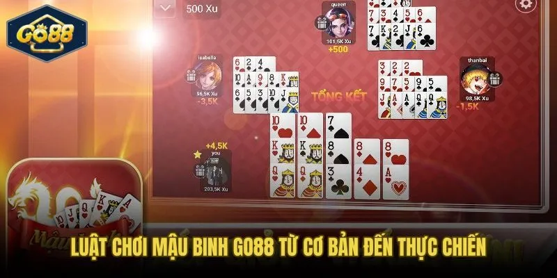 Luật mậu binh Go88 và cách xếp chi hợp lệ từ ván đầu