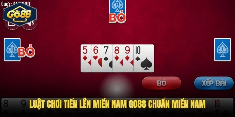 Thứ tự lá bài và bộ hợp lệ trong tiến lên miền Nam Go88