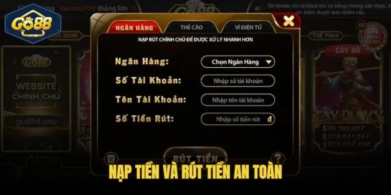 Go88 giao dịch VNĐ minh bạch qua CodePay và ví điện tử