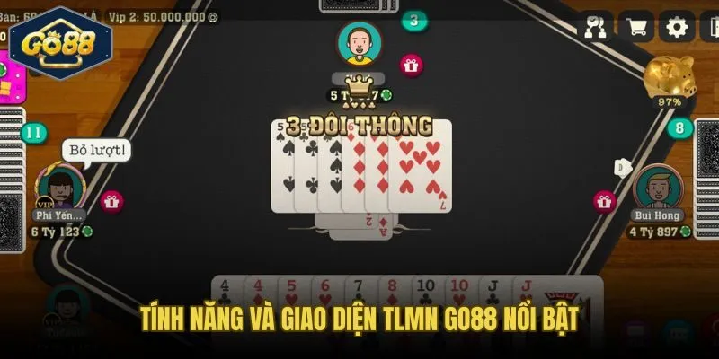 Giao diện tiến lên miền Nam Go88 tối giản và tốc độ phản hồi cao