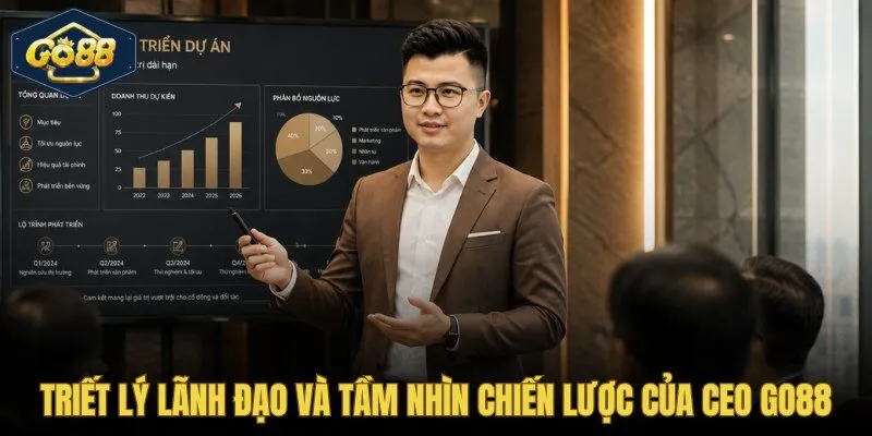CEO Go88 Đinh Hùng Đoàn triết lý vận hành lấy người chơi làm trọng tâm