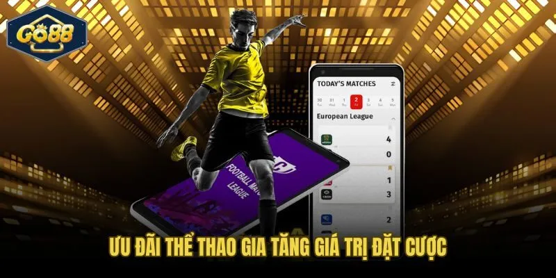 Ưu đãi thể thao Go88 với điều kiện minh bạch và vòng cược hợp lý